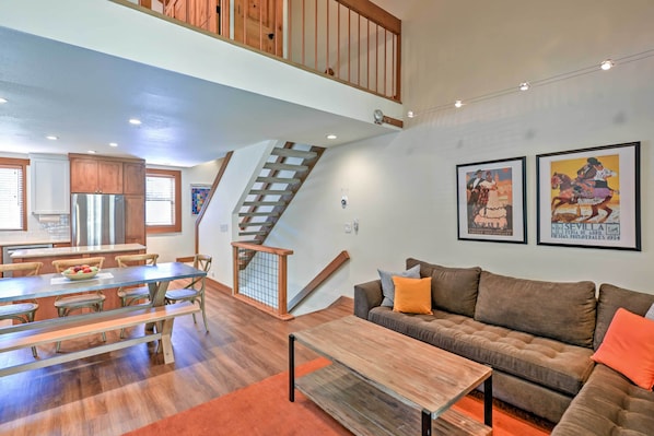 Experience Tahoe from this 3-bedroom, 2-bathroom Truckee vacation rental condo.