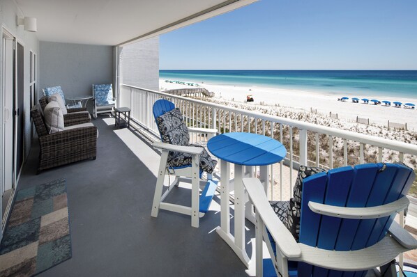 Balcony view - Lounge and soak up the sun!
