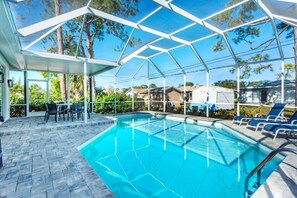 Private Pool (Pool Heat Additional Charge at Time of Booking); Ample Lounging and Seating; Private Grill; Northern Exposure!