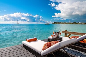 While you take in all the beauty of the crystal blue waters.