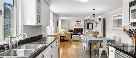 Open floor plan at 19 Burton Avenue West Harwich -  Lobsta House- New England Vacation Rentals
