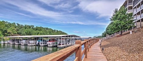 Enjoy endless lake days full of pure relaxation and fun right outside the door of your wonderful vacation rental condo!