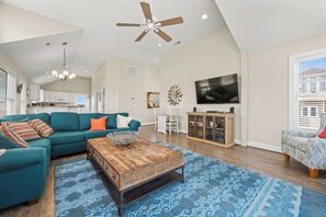 Living Area with Ocean Views on Third Level