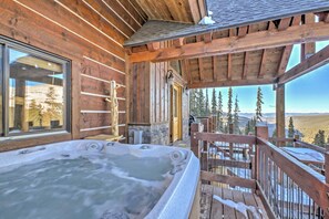 Deck | Private Hot Tub | Mountain Views