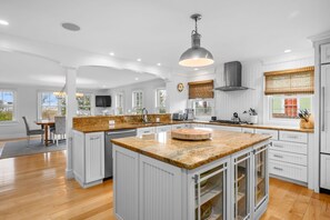 View from Kitchen to Dining Area. - 201 Main Street Chatham Cape Cod - Sandpiper - NEVR