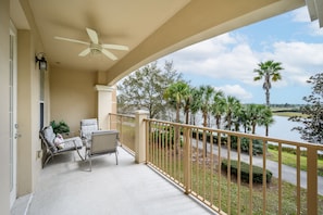 Private Balcony with Lakeview