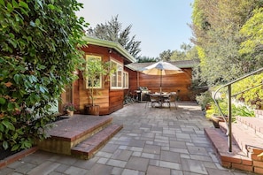 Entrance to this Charming Home in the Treetops