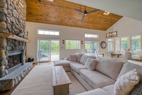 Catskills Vacation Rental | 4BR | 2BA | Stairs Required | 2,160 Sq Ft