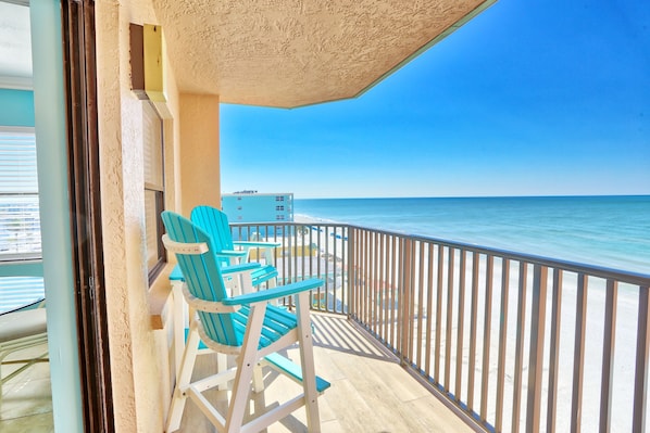 Beautiful Views from Private Balcony