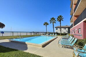 Beachfront Heated Pool