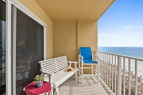 Balcony View - Super spacious balcony for everyone to enjoy!
