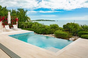 Take a refreshing dip in the pool on a warm & sunny afternoon.