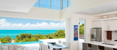 A luxurious, contemporary home in Providenciales.