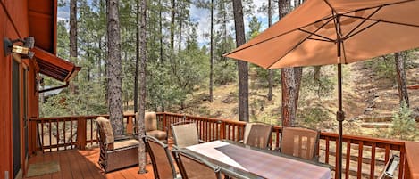 Prescott Vacation Rental | 2BR | 2BA | 1,100 Sq Ft | Stairs Required