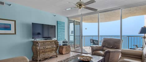 Beautiful Gulf Views from Living Area