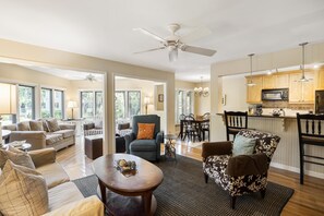 Open living area