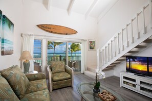 Oceanfront views all the time.