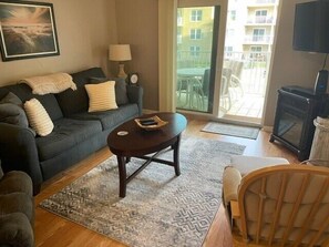 Living room & balcony view