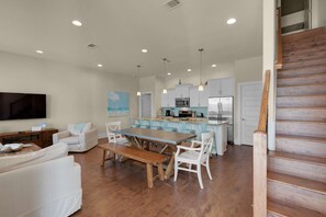 Spacious open concept first floor living area!
