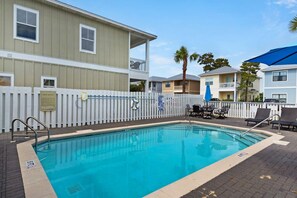 Community pool perfect for the kids, and adults to hangout and have a great time!