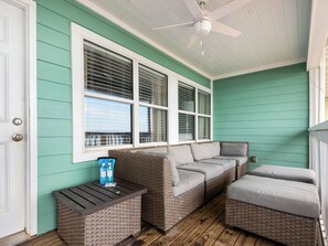 Covered patio off living area