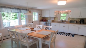 Easy access from the kitchen to the deck -14 Capri Lane -Chatham Cape Cod- New England Vacation Rentals