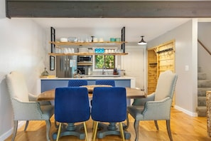 View From Dining Area into the Kitchen