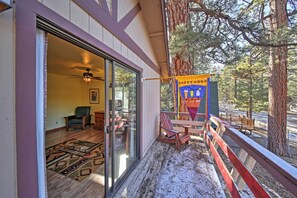 Private Balcony | Master Bedroom | Adirondack Chair