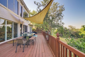 Private Deck | Outdoor Dining | Lounge Area