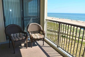 Oceanfront Balcony at Sandpiper Dunes 509