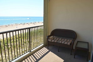 Oceanfront Balcony at Sandpiper Dunes 509