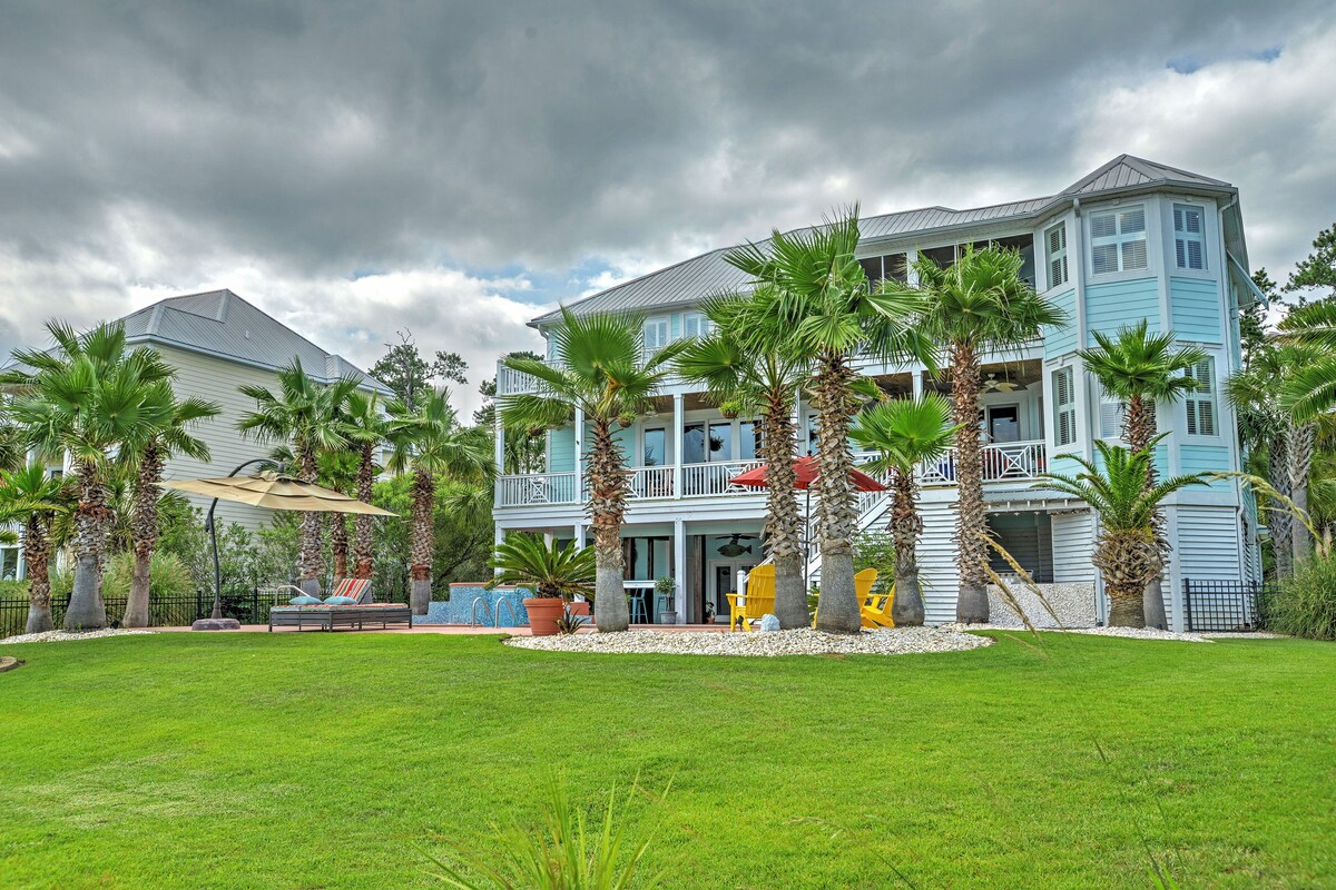 Spacious Lakefront Retreat w/ Fishing Dock & Deck!