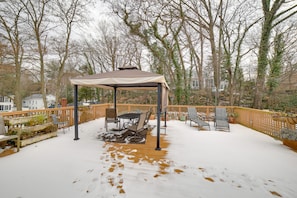 Spacious Deck | Outdoor Dining | Gas Grill