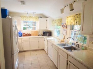 Completely updated and fully equipped kitchen with a dishwasher -  19 Old Cart Way -Chatham- Cape Cod -New England Vacation Rentals