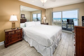 Master Bedroom - Private balcony access right from the bedroom!