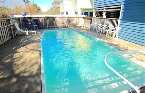 Private 12x26 Pool in the Back Yard