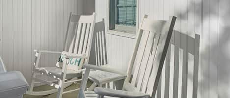 Rock your cares away at -29 Ginger Plum Lane Harwich Port Cape Cod - New England Vacation Rentals