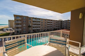 balcony pool view