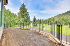 Deck | Spacious Yard | Scenic Views | 3-Story Home