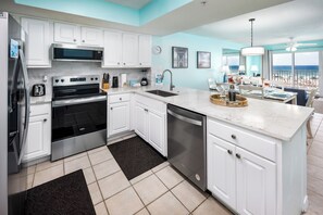 Kitchen - Fully equipped kitchen has everything you need to make a delicious meal.