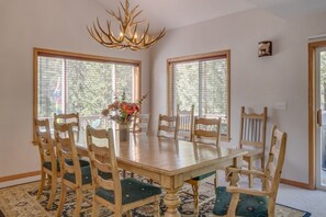 Dinner Seating for 10 at this Generous Table!