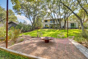 Exterior | Fire Pit | Spacious Yard