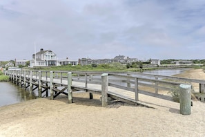 Enjoy easy access to Lewis Bay and Colonial Acres Beach.