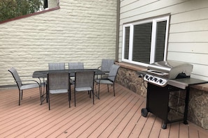 Have a nice bbq on your deck.