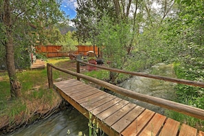 Cottage Exterior | Creekfront | On 2 Acres