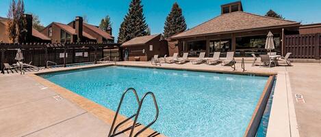 Three Kings Outdoor Pool & Hot Tub Are a Perfect Place to Unwind.