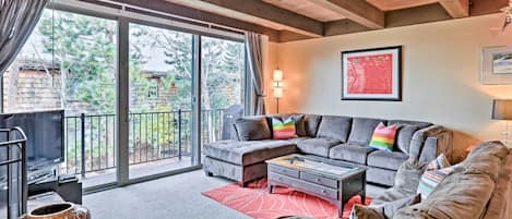 South Lake Tahoe Vacation Rental | 3BR | 2BA | 1,400 Sq Ft | Stairs Required