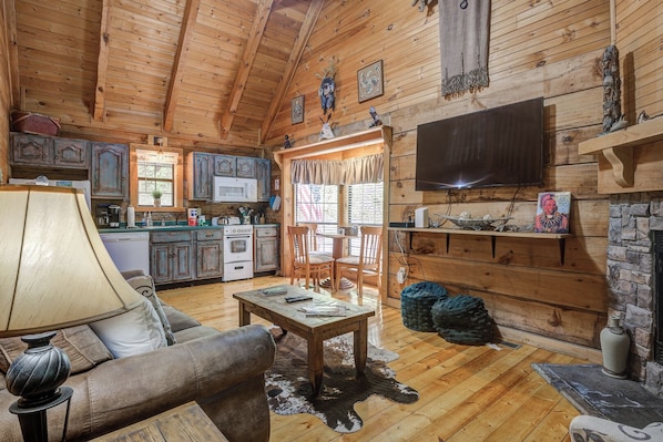 Sevierville Vacation Rental | 2BR | 2BA | Step-Free Access | 1,800 Sq Ft