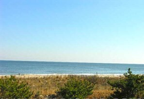 Pyramid beach view