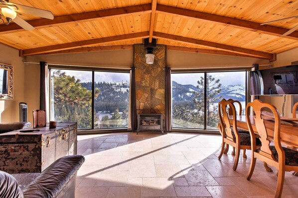 Truckee Vacation Rental | 3BR | 2BA | 2,000 Sq Ft | Stairs to Access